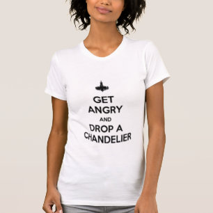 erhalten Sie verärgert und lassen Sie einen T-Shirt