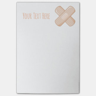 Erhalten Sie wohles bald Bandaid Post-it Klebezettel