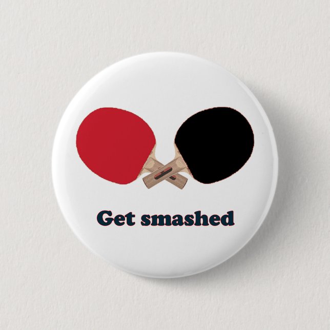 Erhalten Sie zertrümmertes Klingeln Pong Button (Vorderseite)