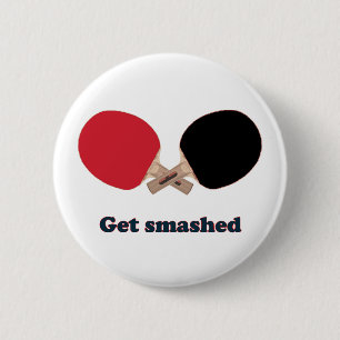 Erhalten Sie zertrümmertes Klingeln Pong Button