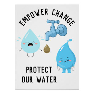 Erhalten und Bewahren: Der Schlachtruf der Wassers Poster