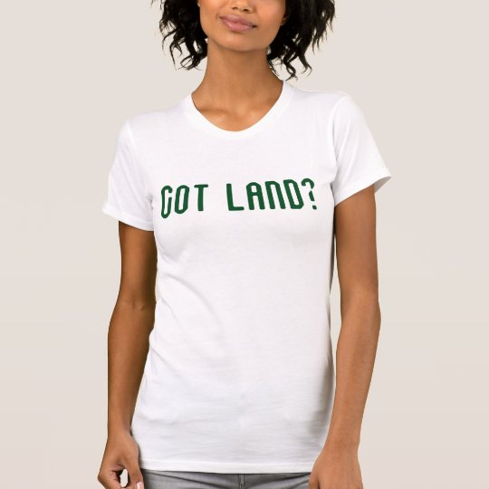 Erhaltenes Land? Danken Sie einem Inder. Mit T-Shirt