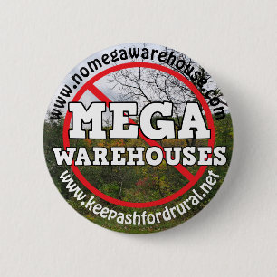 Erhaltet Ashford Ländlich Sagt Nein zu Mega-Lagern Button