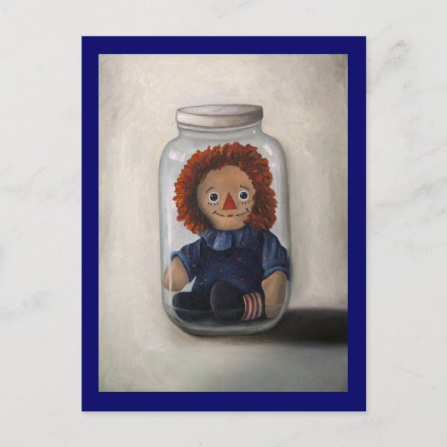 Erhaltung der Kindheit 2 Postkarte (Vorderseite)