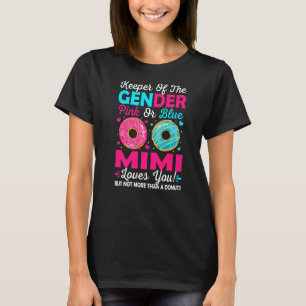 Erhaltung der Lieben zwischen rosa und blauen Mimi T-Shirt