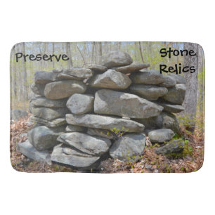 Erhaltung der Stone Relics Bathmat Badematte