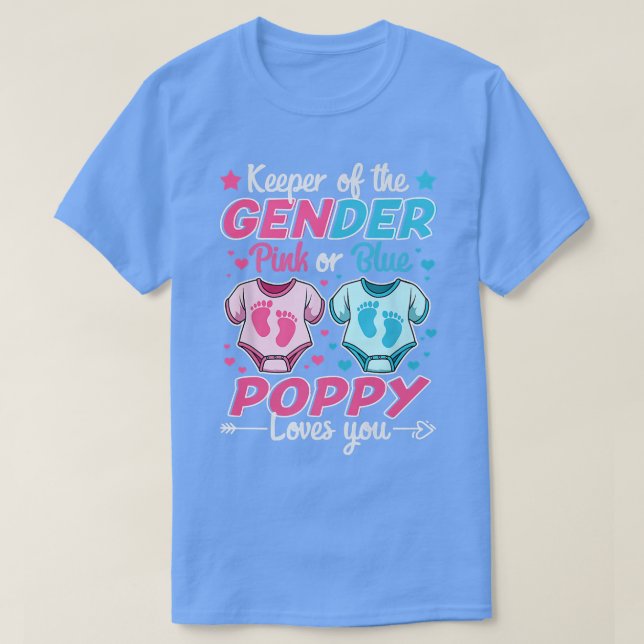 Erhaltung des Geschlechts: Lieben mit rosa oder bl T-Shirt (Design vorne)
