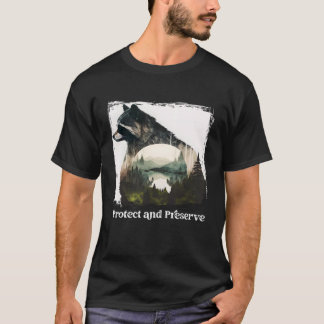 Erhaltung und Schutz des Vintagen Nationalparks T-Shirt