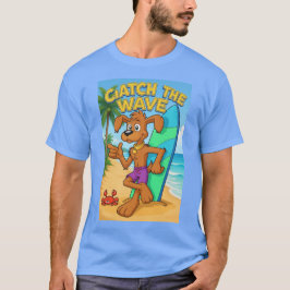 ERHASCHE DIE WELLEN T-Shirt