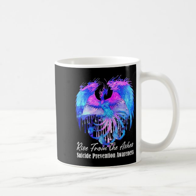 Erhebe dich aus -pcute Ss Cute Ssnix - Die Asche  Kaffeetasse (Rechts)
