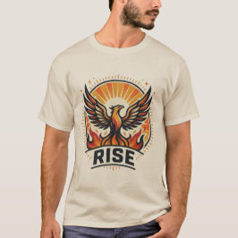 Erhebe dich, gedeihe, Inspiration, Motivation, per T-Shirt