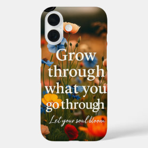 "Erhebe dich & Leuchte" Motivationszitat iPhone-Hü iPhone 16 Hülle