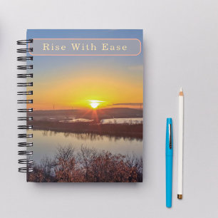 Erhebe dich mit Leichtigkeit Golden River Notizbuch
