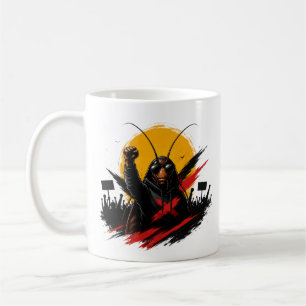 Erhebe dich. Widerstehe. Herrsche. Rebellische Kak Kaffeetasse