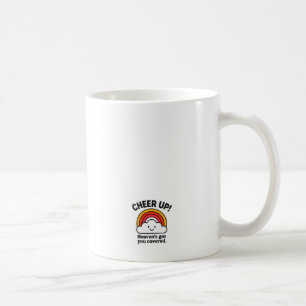 Erheiternde Regenbogen-Wolke Motivations-Kaffeetas Kaffeetasse