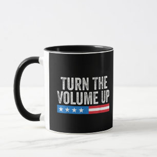 Erhöhe die Lautstärke Tasse