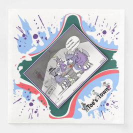 Erhöhen, Falten oder erweitern | Wörtliches Wortsp Serviette