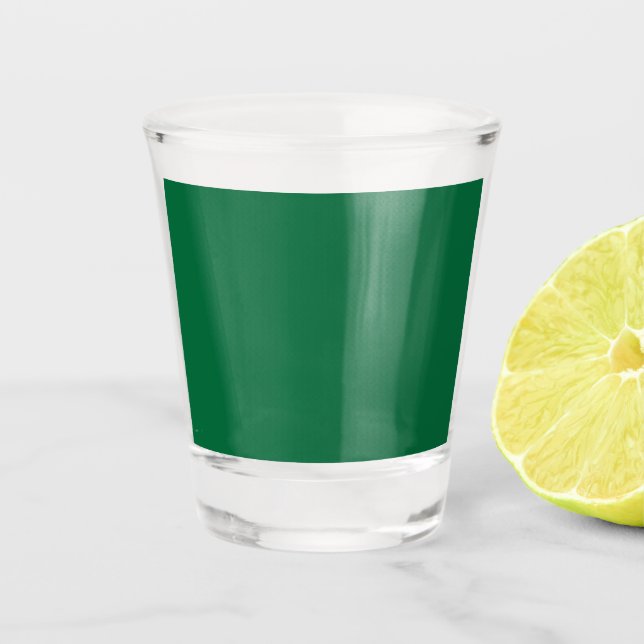 Erhöhen Sie Ihr Webdesign mit einem grünen Hinterg Schnapsglas (Vorderseite)