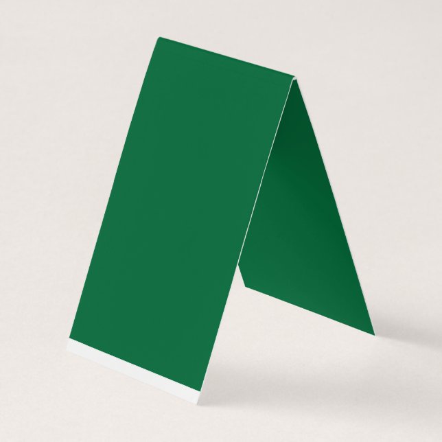 Erhöhen Sie Ihr Webdesign mit einem grünen Hinterg Visitenkarten (Rückseite)