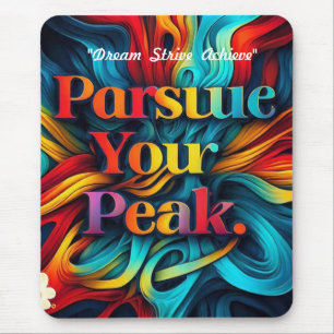 "Erhöhen Sie Ihre Ziele" Mousepad