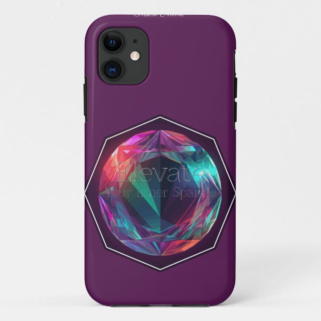 Erhöhen Sie Ihren inneren Sparkle Case-Mate iPhone Hülle (Rückseite)