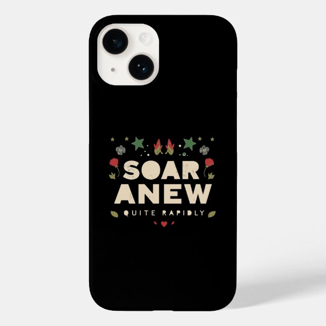 Erhöhen Sie Ihren Stil mit der Sammlung "Soar Anew Case-Mate iPhone 14 Hülle (Rückseite)