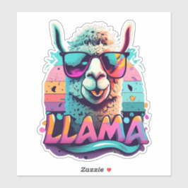 Erhöhen Sie Ihren Stil mit lama-Inspirierter Stick Aufkleber
