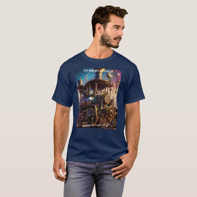 Erhöhen Sie Ihren Stil mit Steqmpunk T-Shirt (Vorne ganz)