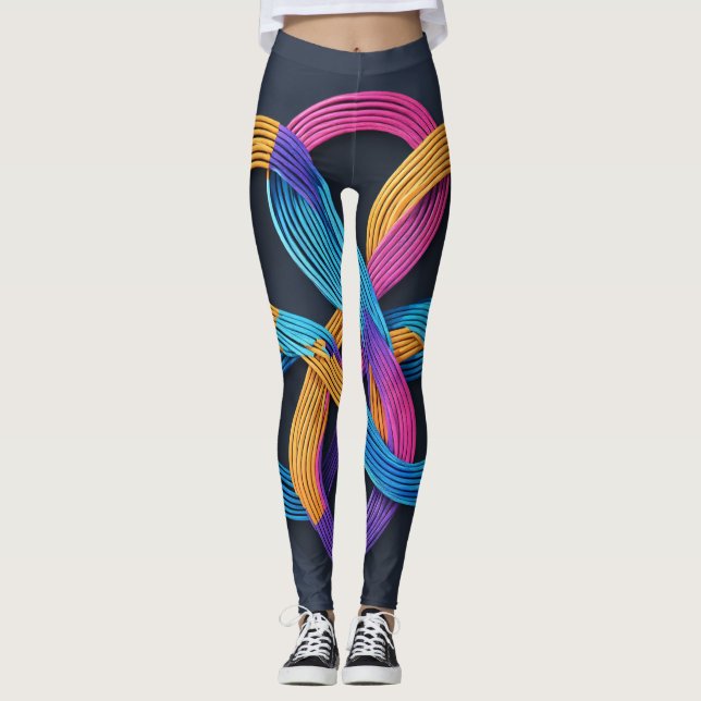 Erhöhen Sie Ihren Stil mit unseren einzigartigen L Leggings (Vorderseite)