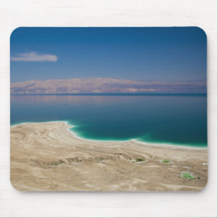 Erhöhte Ansicht des Toten Meeres Mousepad