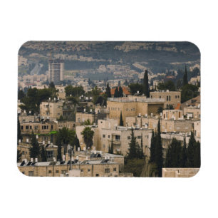 Erhöhte Aussicht auf die Stadt aus dem Turm von Je Magnet