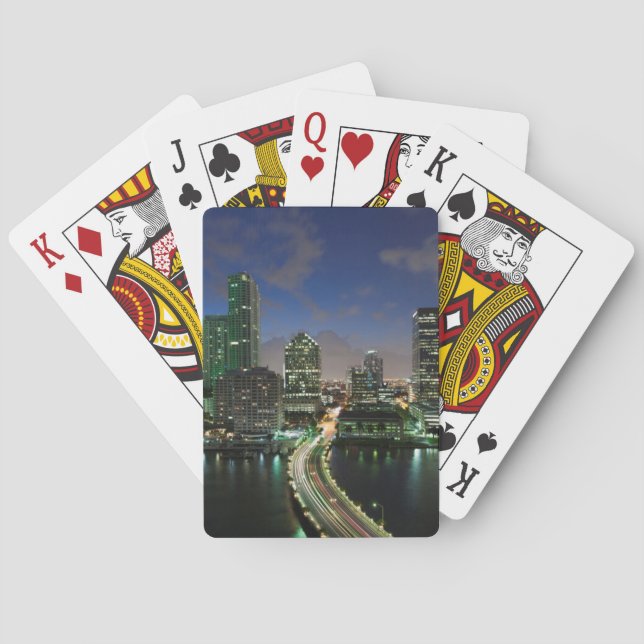 Erhöhte Skyline Spielkarten (Rückseite)