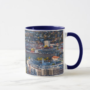 Erhöhte Stadtsicht von Stuttgart Tasse