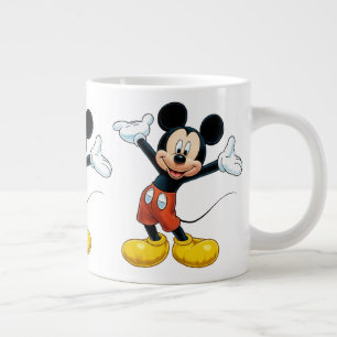 Erhöhte Steinzeug-Tasse Comfort-Grip Kaffee & Tee Jumbo-Tasse