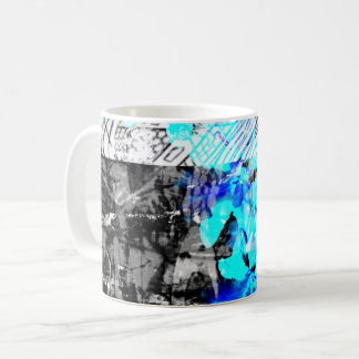 "Erhöhter Fokus" Kaffeetasse abstrakte Kunst von D