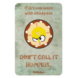 Erhöhter Hummus Magnet