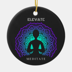 Erhöhung des Meditationswerts Keramik Ornament