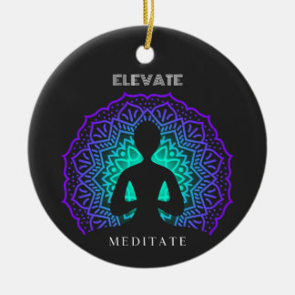 Erhöhung des Meditationswerts Keramik Ornament