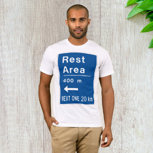 Erholung 400 m Links Straßennetz T-Shirt