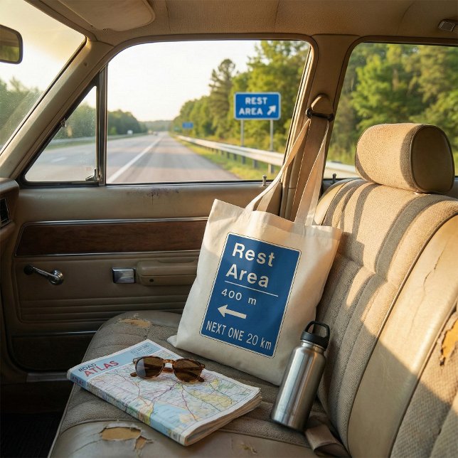 Erholung 400 m Links Straßennetz Tragetasche (Von Creator hochgeladen)