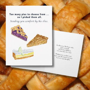 Erholung aus Operation-Kuchen-Scheiben Karte