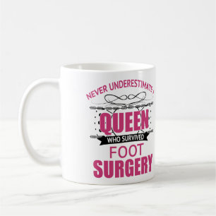 Erholung der Operation für Frauen Kaffeetasse