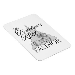 Erholung des Reisenden - Magnet