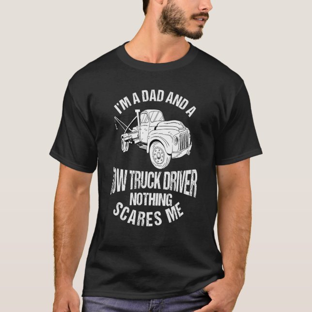Erholung des Zugfahrzeugführers des Vaters T-Shirt (Vorderseite)