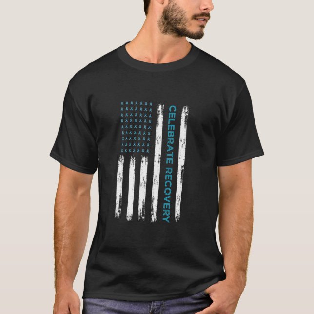 Erholung Drogenkonsum  feiert Erholung T-Shirt (Vorderseite)