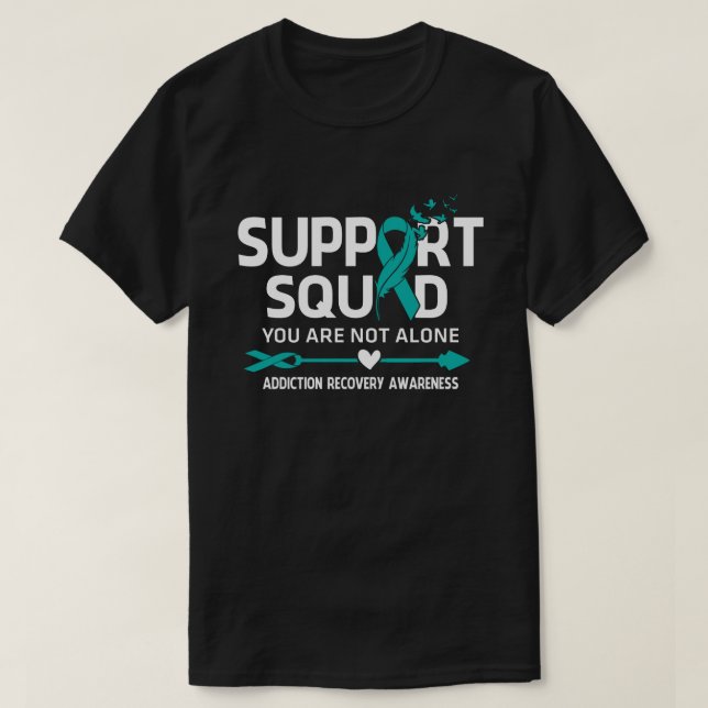 Erholung für die Unterstützung von Warriors T-Shirt (Design vorne)