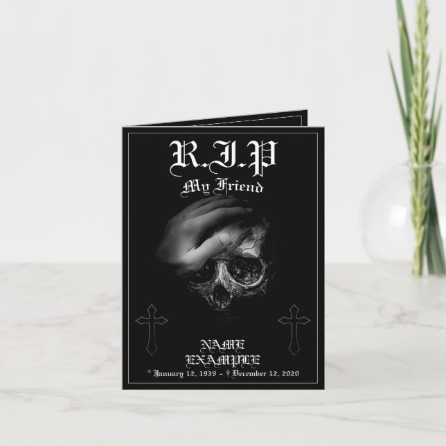 Erholung für Frieden mein Freund Karte (Vorderseite)