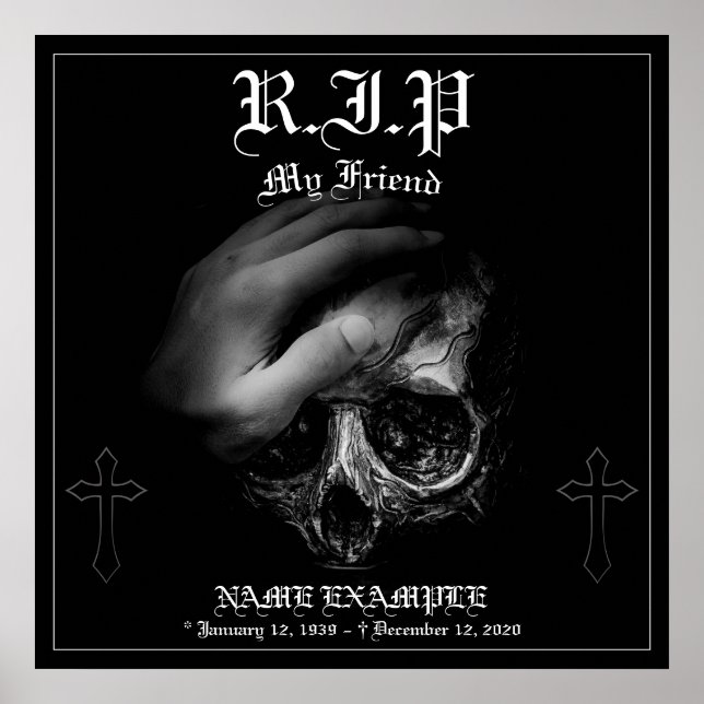 Erholung für Frieden mein Freund Poster (Vorne)