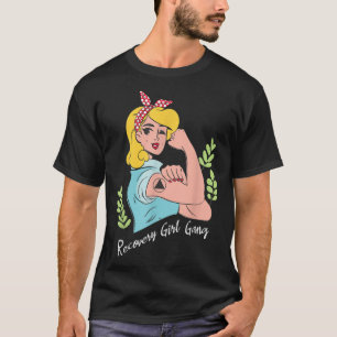 Erholung Girl Gang Sobriety Jubiläum Sober OM NA T-Shirt