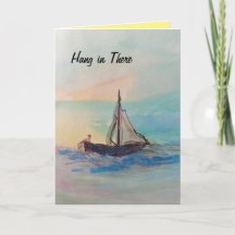 Erholung "Hang In There" Aquarell